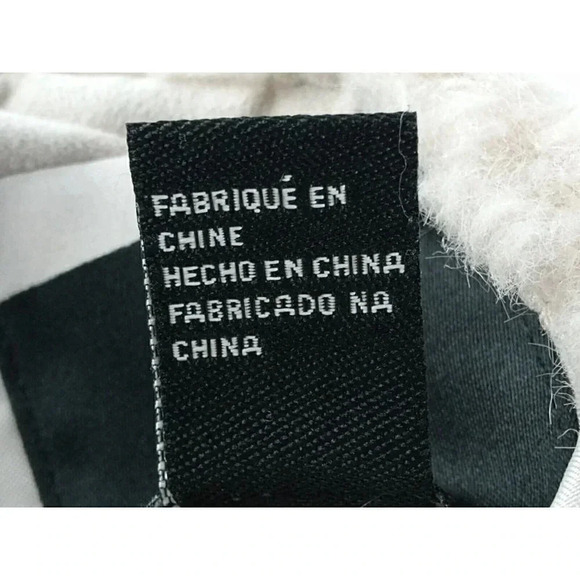 FOREVER 21 Womens Vest Beige Sleeveless Hook & Eye Faux Fur Round Neck Size L - Picture 7 of 8